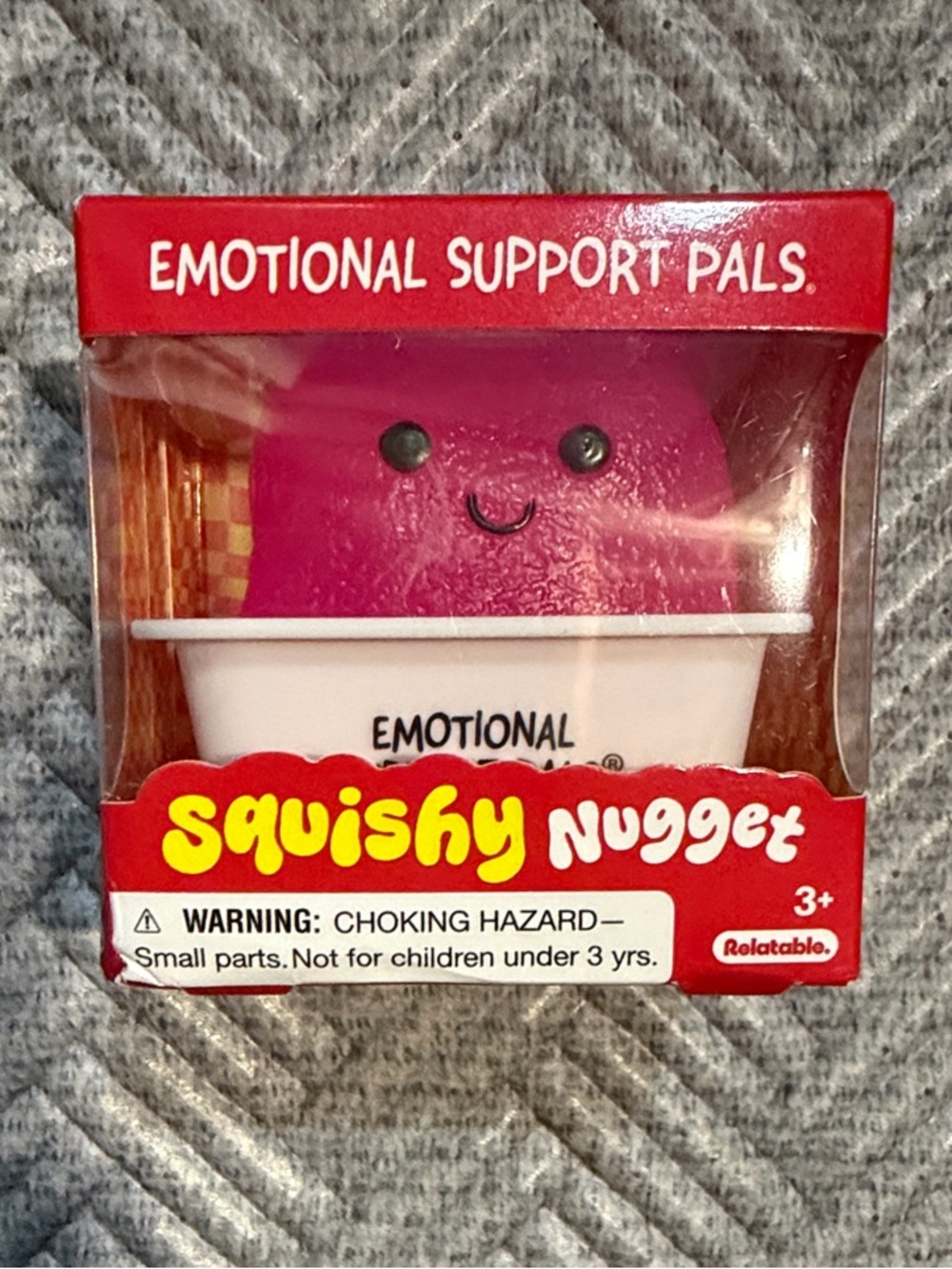 *BRAND NEW* Emotional Support Pals Squishy Nugget - Pink